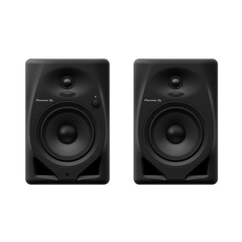 Pair of Pioneer DJ DM-50D monitoring speakers - Bass Reflex - 2x25W -