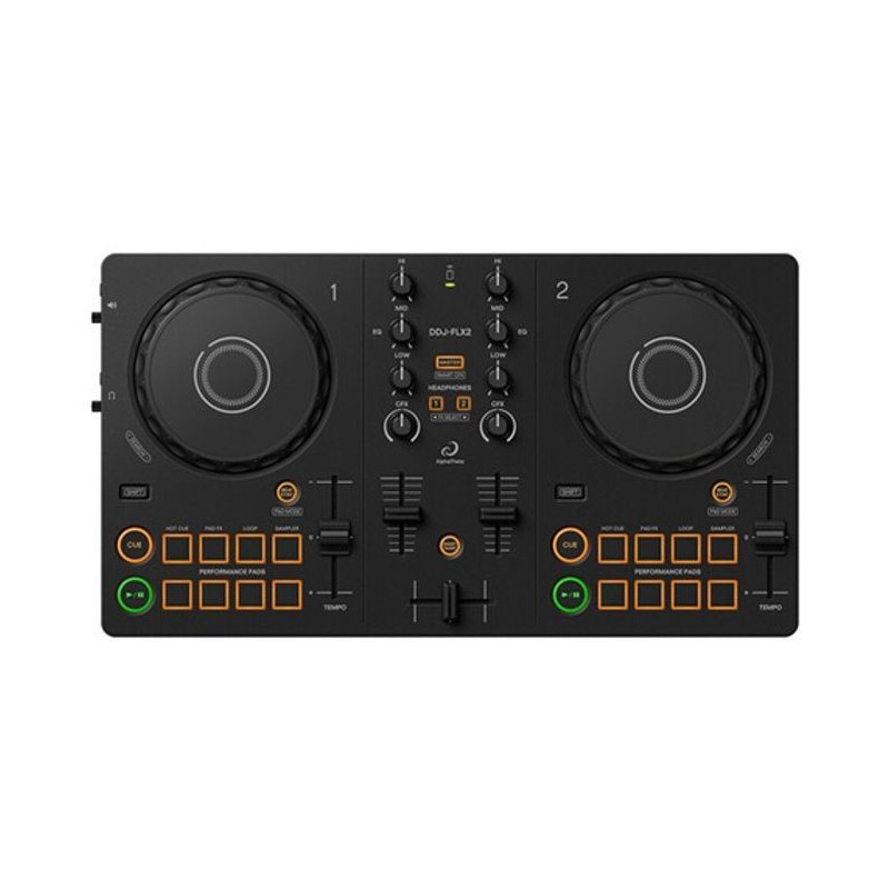 2-Channel DJ Controller - PIONEER DJ - DDJ-FLX2 - Compact - Lightweigh