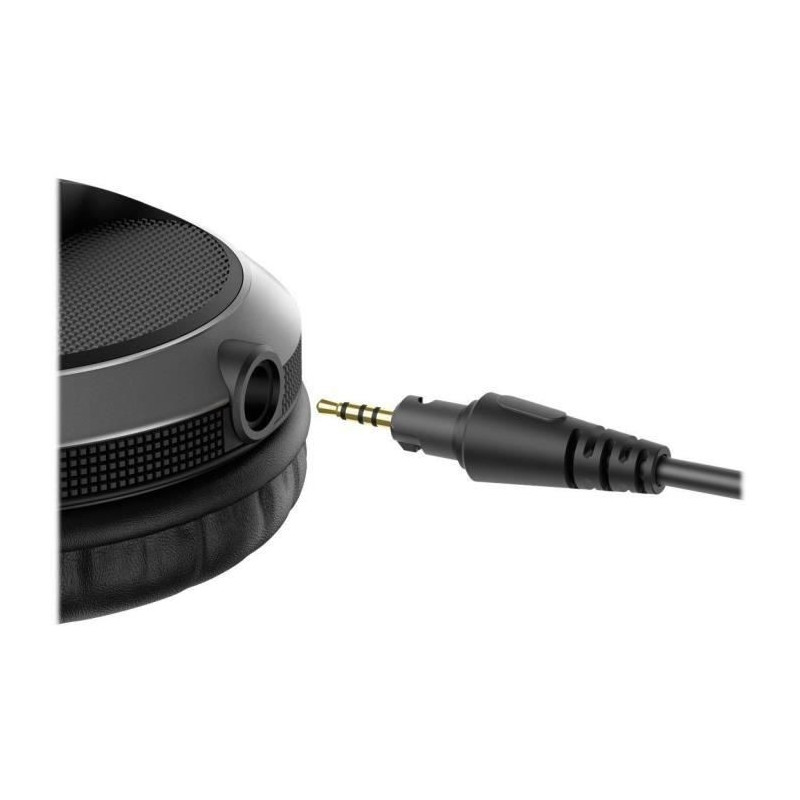 Wired DJ headphones - PIONEER DJ - HDJ X5 - Silver