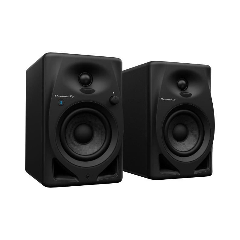 Pair of Pioneer DJ DM-40D-BT monitoring speakers - Bluetooth - Bass Re