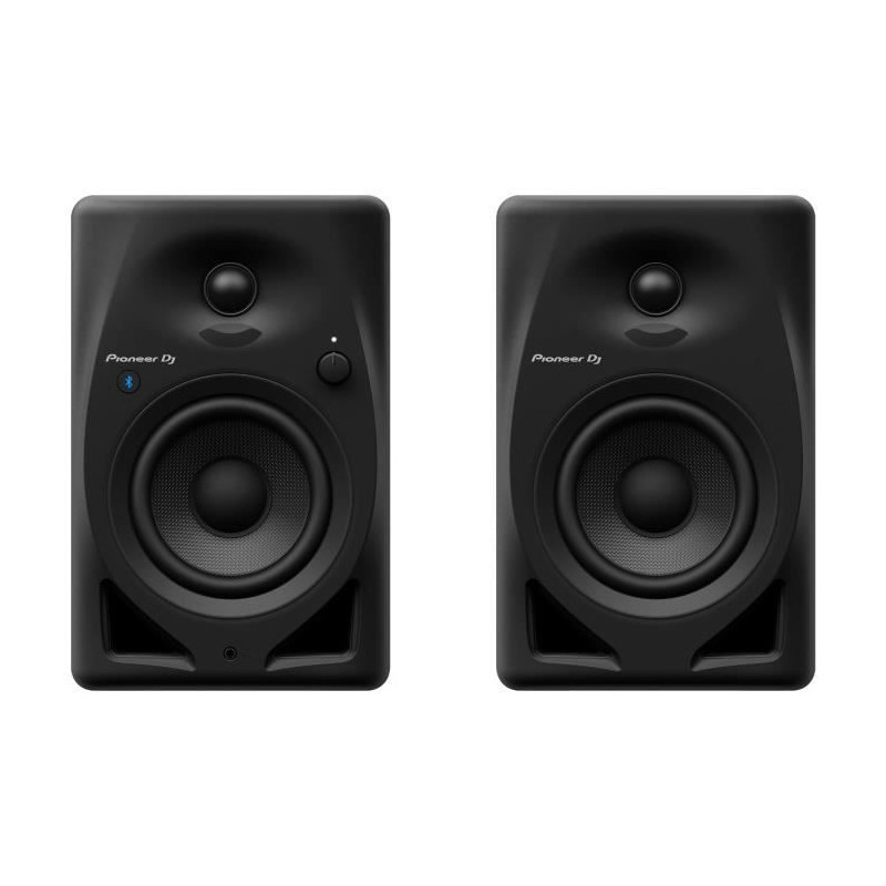 Pair of Pioneer DJ DM-40D-BT monitoring speakers - Bluetooth - Bass Re