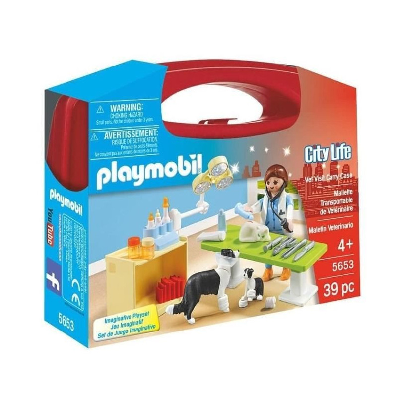 PLAYMOBIL 5653 - City Life - Veterinary Vest - New in 2019