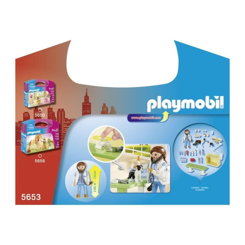 PLAYMOBIL 5653 - City Life - Veterinary Vest - New in 2019