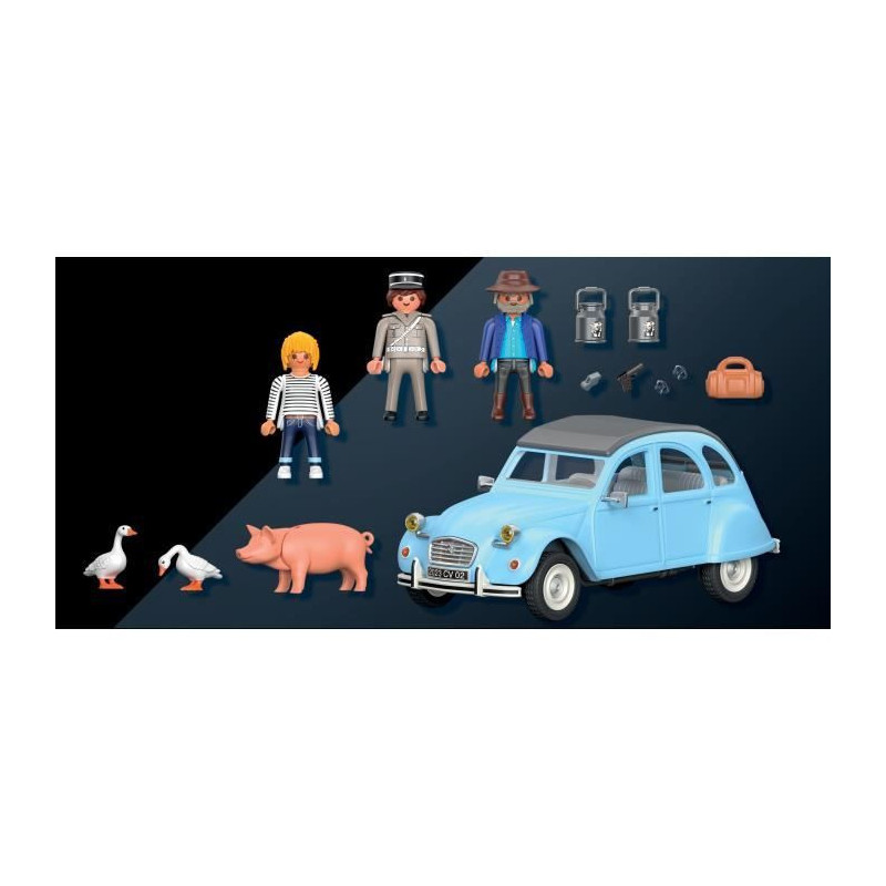 Playmobil - 70640 - Citroën 2CV - Classic Cars - Collection car