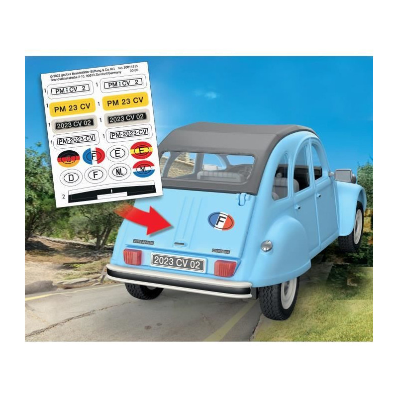 Playmobil - 70640 - Citroën 2CV - Classic Cars - Collection car