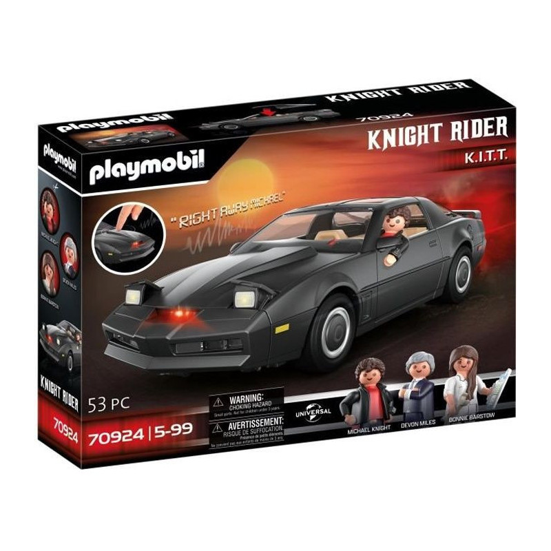 PLAYMOBIL - 70924 - Knight Rider - K 2000