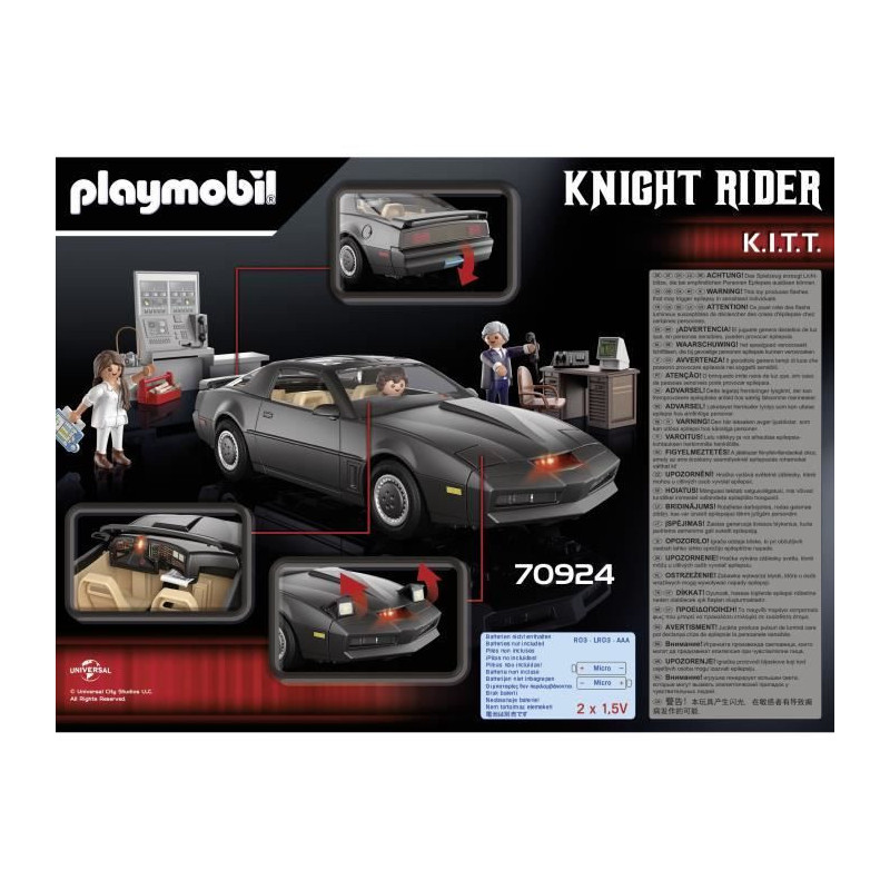PLAYMOBIL - 70924 - Knight Rider - K 2000