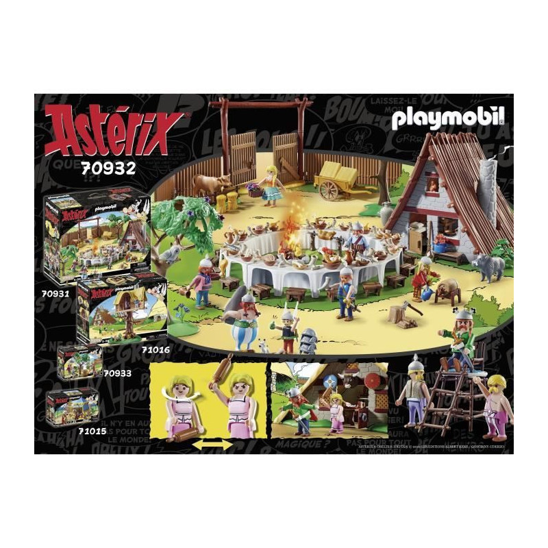 PLAYMOBIL - 70932 - Asterix: The hut of Abraracourcix