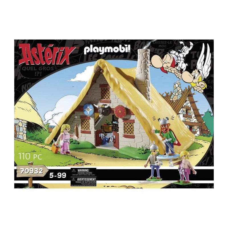 PLAYMOBIL - 70932 - Asterix: The hut of Abraracourcix