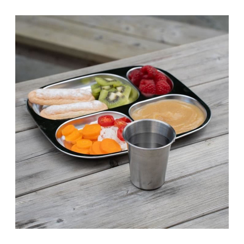 Compartmentalized tray - THERMOBABY - 4 compartments - BPA-free - Stai