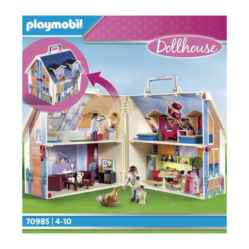 PLAYMOBIL - 70985 - Transportable house