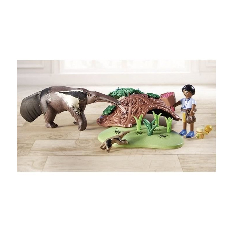 PLAYMOBIL - 71012 - Wiltopia - Anteaters - 39 pieces - Toy for childre