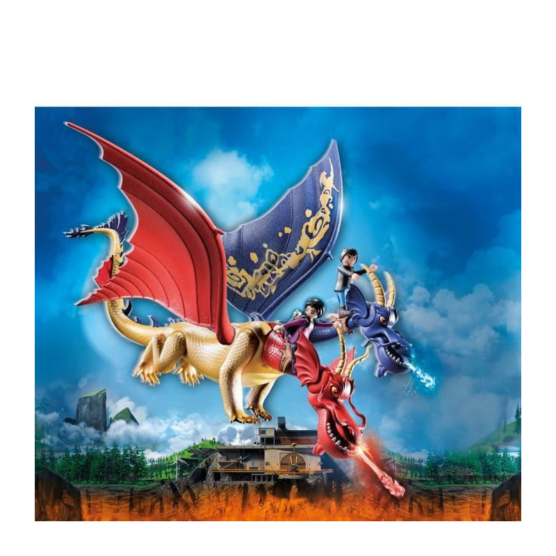 Playmobil - 71080 - Dragons Nine Realms: Wuwei & Jun