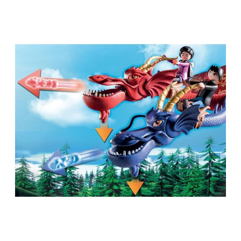 Playmobil - 71080 - Dragons Nine Realms: Wuwei & Jun