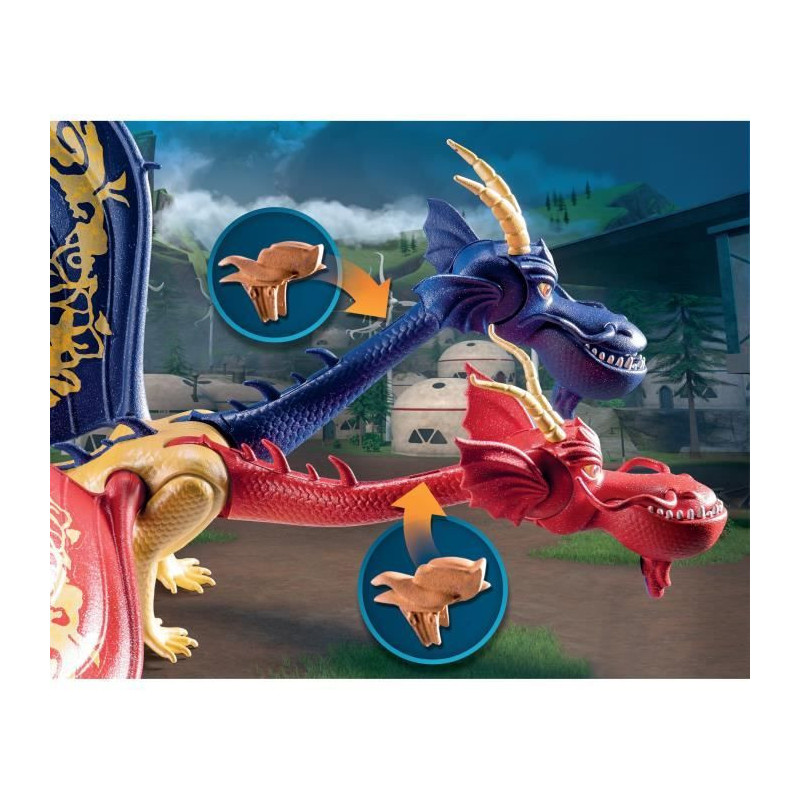Playmobil - 71080 - Dragons Nine Realms: Wuwei & Jun