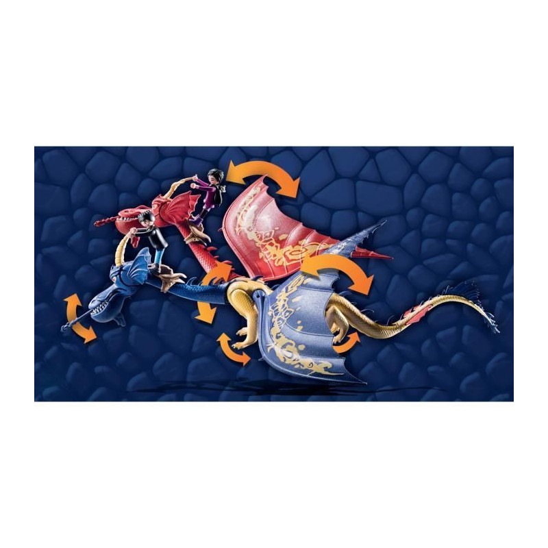 Playmobil - 71080 - Dragons Nine Realms: Wuwei & Jun