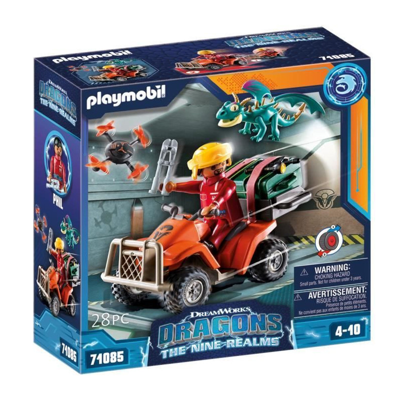 Playmobil - 71085 - Dragons Nine Realms: Icaris Quad