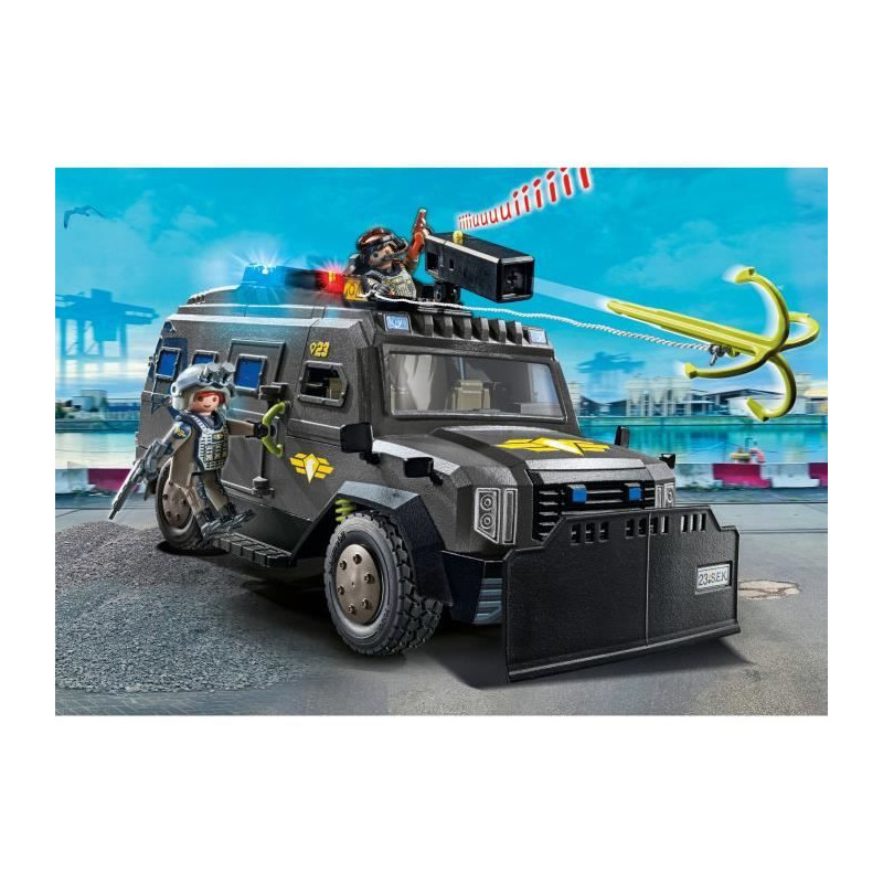 PLAYMOBIL 71144 Special Forces Intervention Vehicle - Police Officers