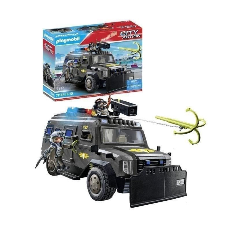 PLAYMOBIL 71144 Special Forces Intervention Vehicle - Police Officers