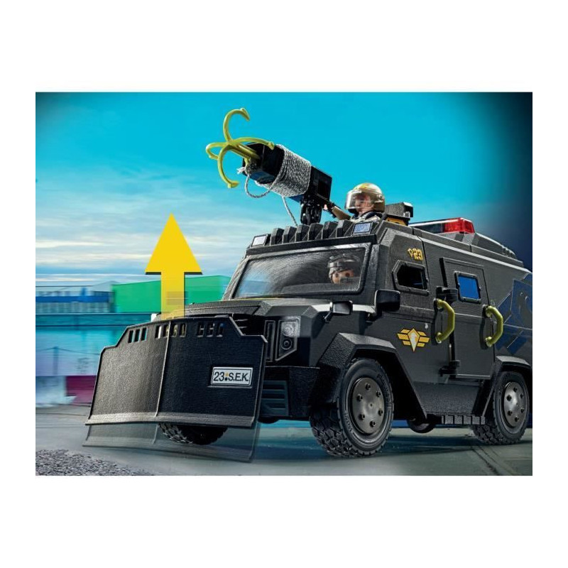 PLAYMOBIL 71144 Special Forces Intervention Vehicle - Police Officers