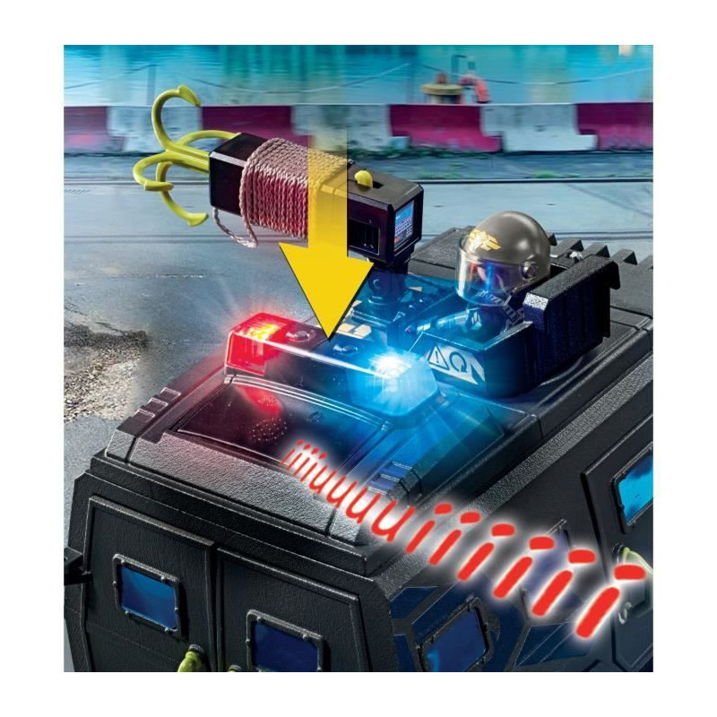PLAYMOBIL 71144 Special Forces Intervention Vehicle - Police Officers