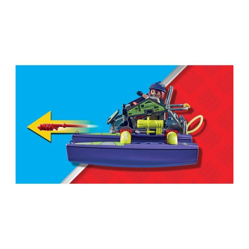 PLAYMOBIL 71147 Transformable Bandit Quad, Police Elite Unit, City Act
