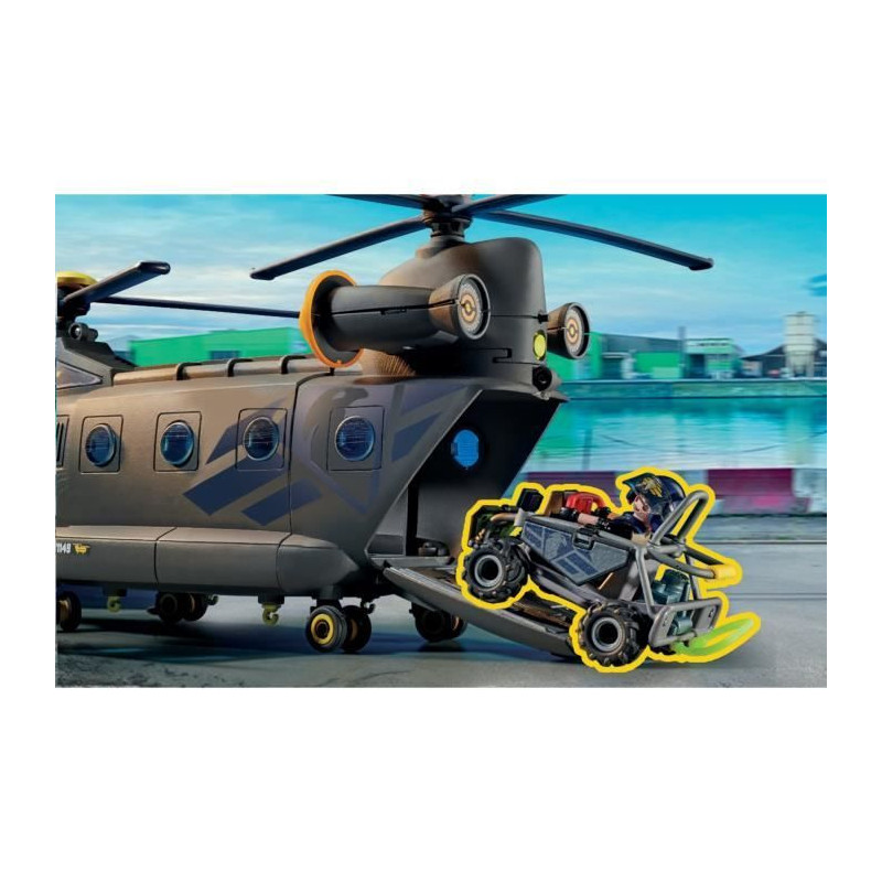 PLAYMOBIL 71149 Special Forces Transport Helicopter - Police Officers