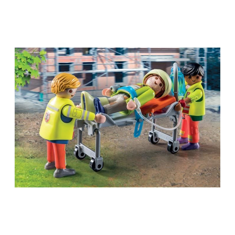 PLAYMOBIL - 71202 - City Action Les Subcutors - Ambulance with light a