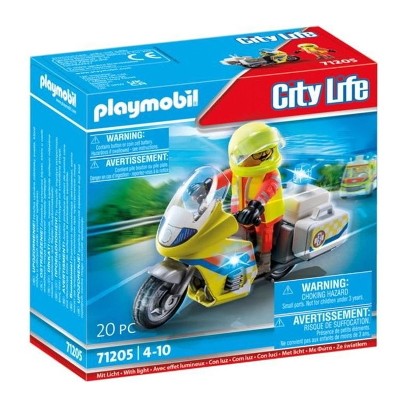 PLAYMOBIL - 71205 - City action the rescuers - emergency artist with m