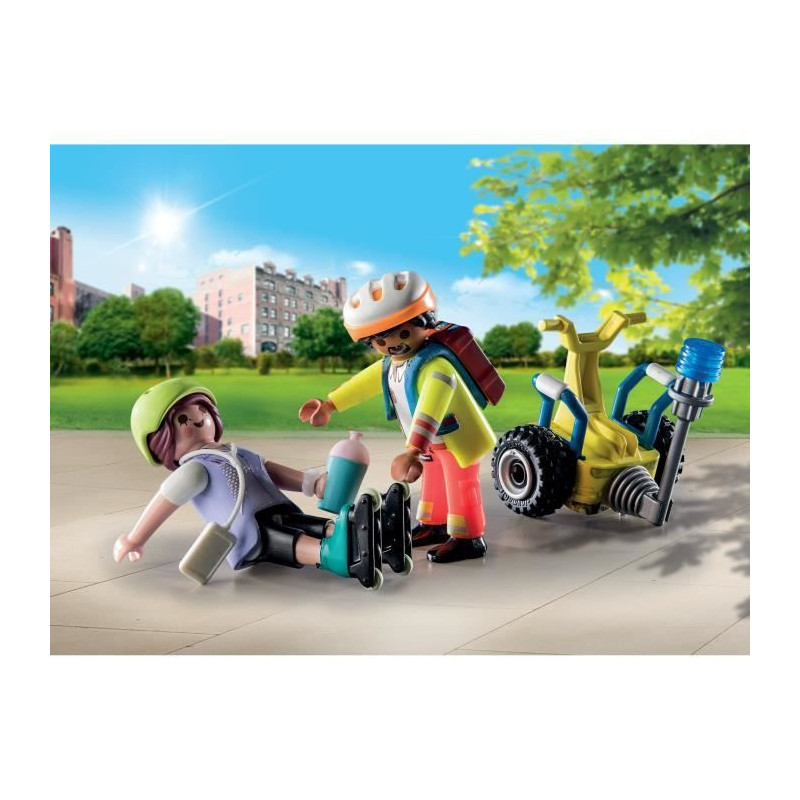 PLAYMOBIL - 71257 - City Action Les Secouristes - Starter Pack - Super