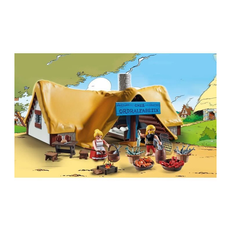 Playmobil - 71266 - Asterix: Ordralfabetix hut