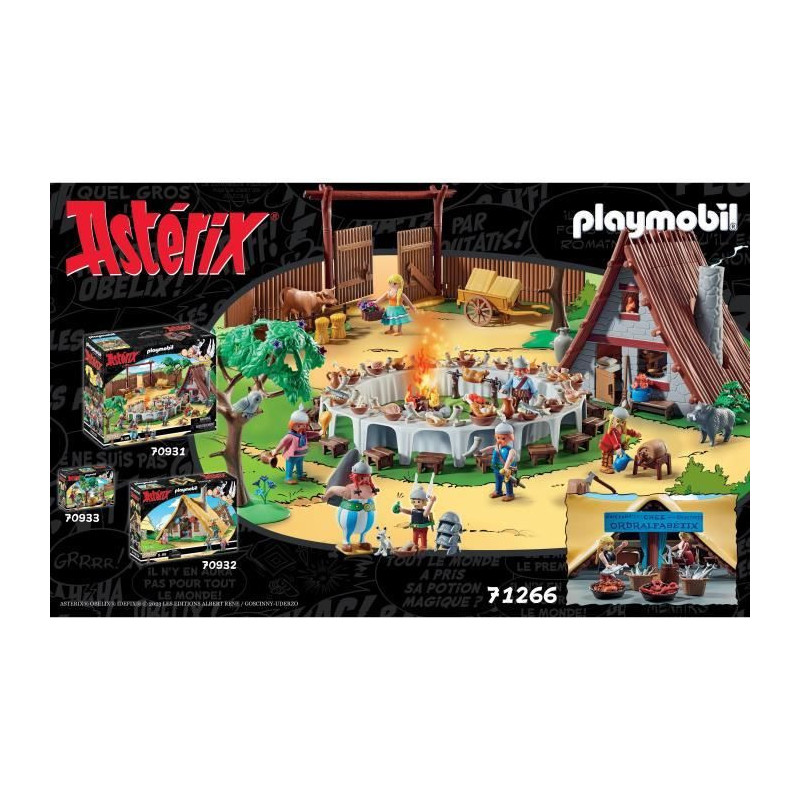 Playmobil - 71266 - Asterix: Ordralfabetix hut