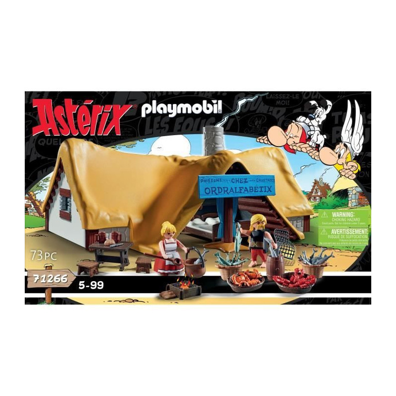 Playmobil - 71266 - Asterix: Ordralfabetix hut