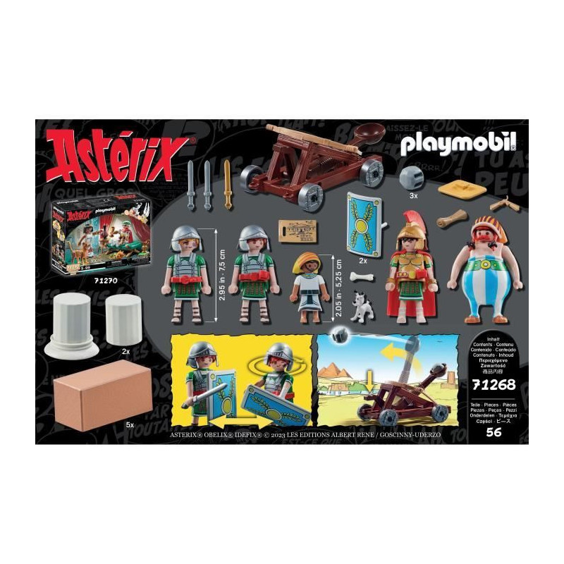 Playmobil - 71268 - Asterix: Numerobis and the Battle of the Palace
