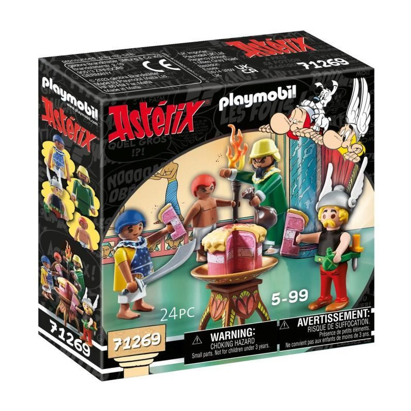 Playmobil - 71269 - Asterix: Amonbofis and the poisoned cake