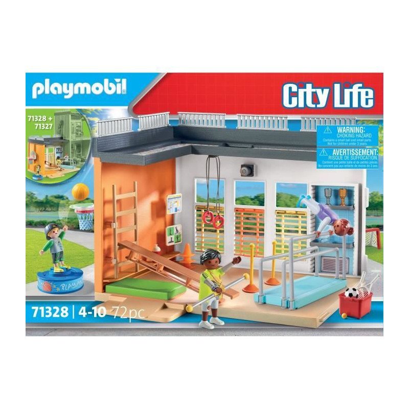 PLAYMOBIL 71328 Sports hall - City Life - School - Love to learn Schoo