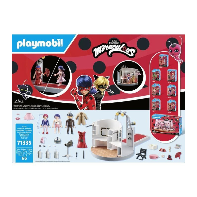 PLAYMOBIL 71335 Miraculous: Paris Fashion Show