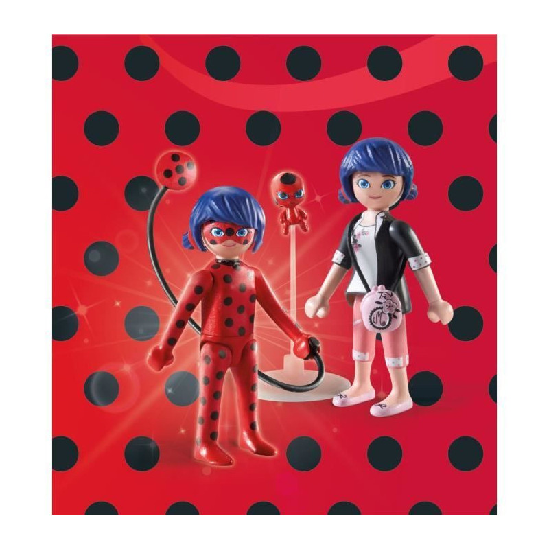 PLAYMOBIL 71336 Miraculous: Marinette & Ladybug