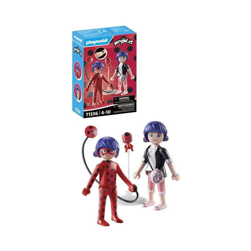 PLAYMOBIL 71336 Miraculous: Marinette & Ladybug