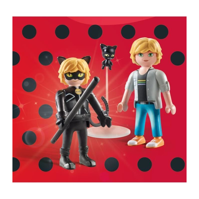 PLAYMOBIL 71337 Miraculous: Adrien & Cat Noir