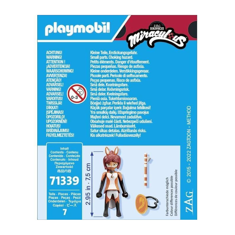 PLAYMOBIL 71339 Miraculous: Rena Rouge