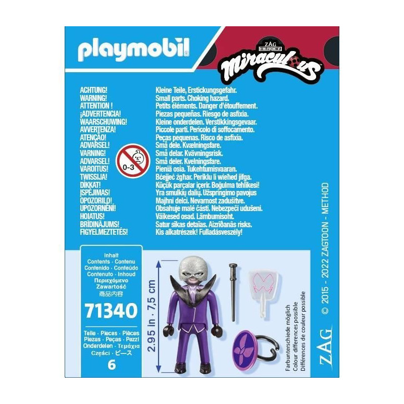 PLAYMOBIL 71340 Miraculous: Butterfly