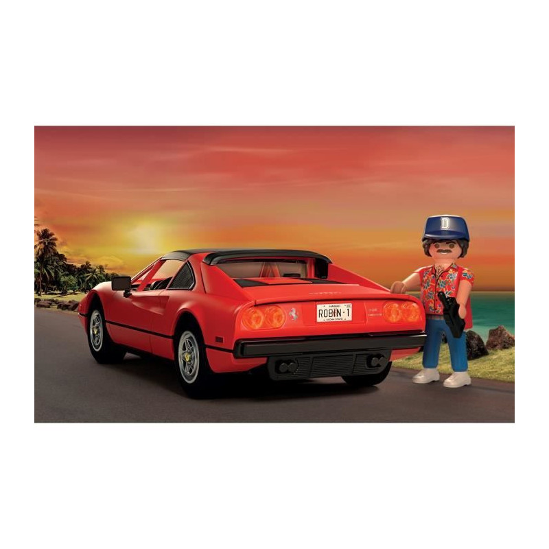 PLAYMOBIL 71343 Magnum - Ferrari 308GTS - Classic Cars - Collector's c