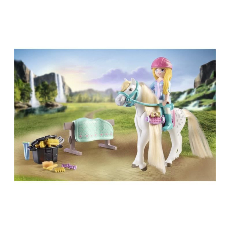 PLAYMOBIL 71354 Isabella & Lioness washing area - Horses of Waterfall
