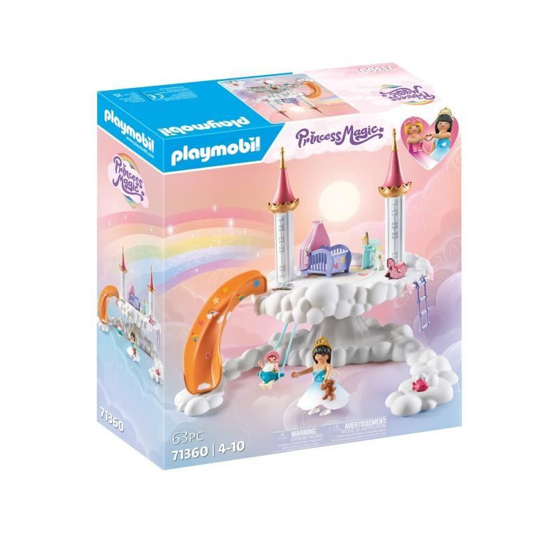 PLAYMOBIL 71360 Nursery in the clouds - Princess Magic - With a prince