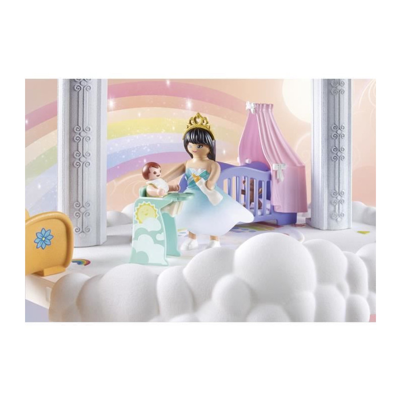 PLAYMOBIL 71360 Nursery in the clouds - Princess Magic - With a prince