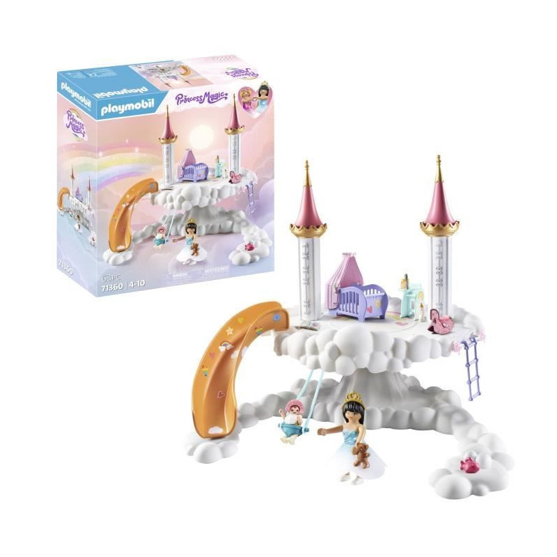 PLAYMOBIL 71360 Nursery in the clouds - Princess Magic - With a prince