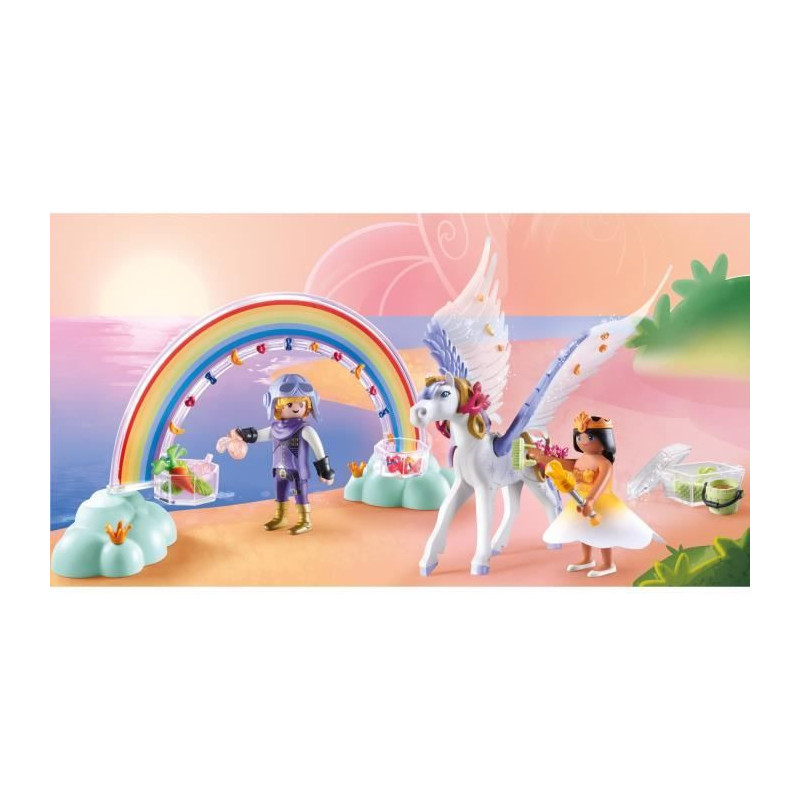 PLAYMOBIL 71361 Winged horse to decorate - Princess Magic - With a pri