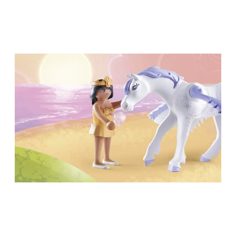 PLAYMOBIL 71361 Winged horse to decorate - Princess Magic - With a pri