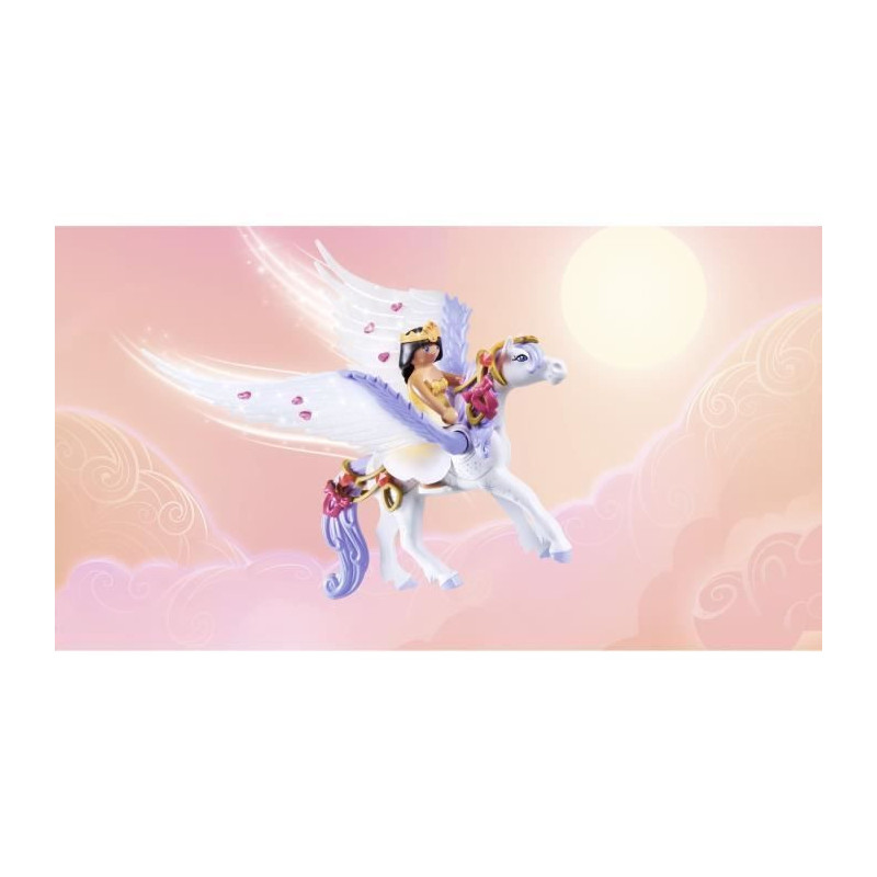 PLAYMOBIL 71361 Winged horse to decorate - Princess Magic - With a pri